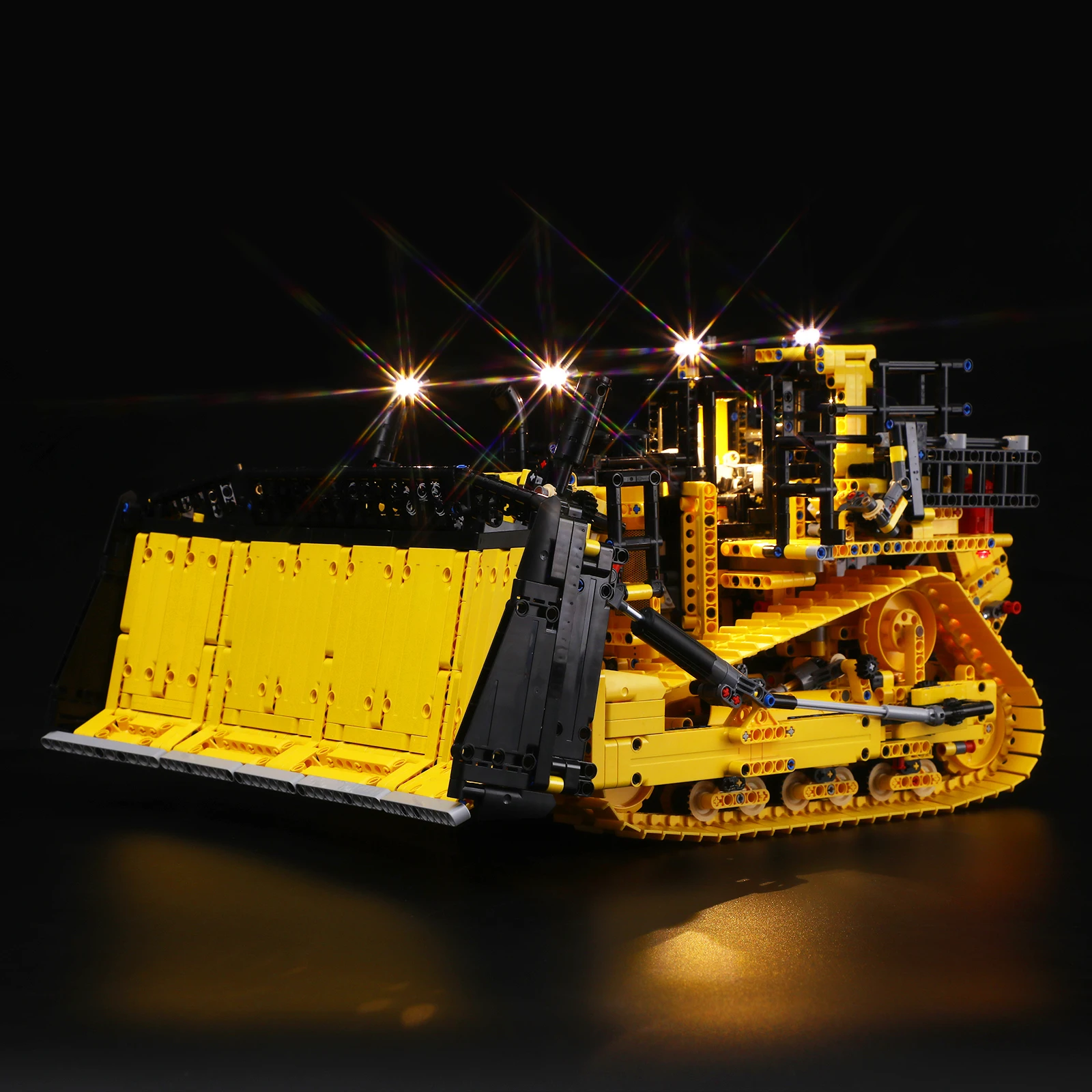 Joy Mags Led Light Kit Per 42131 Set Di Blocchi Di Costruzione Bulldozer Cat D11 Controllati Da App (Non Includere Il Modello) Giocattoli In Mattoni