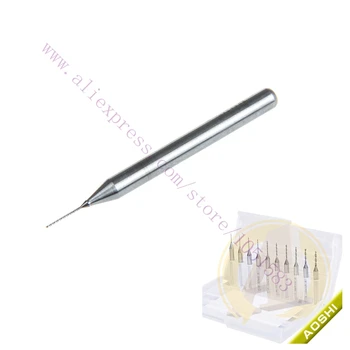 

4pcs 0.2+0.3+0.4+0.5mm Micro Carbide Drill Bits for 3D Printer Nozzle Cleaning Mk Mendel Reprap CNC / Dremel / Jewelry