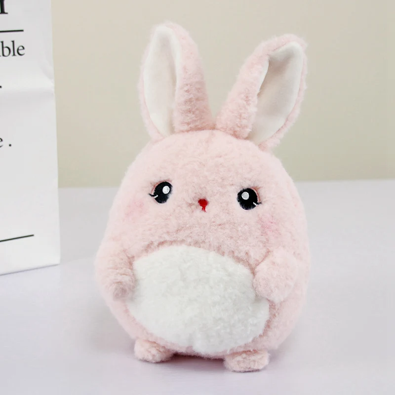 20 см милый мягкий толстый кролик динозавр хомяк плюшевый игрушки плюшевый животное Счастливая кукла-кролик детские игрушки; лучший подарок для детей - Цвет: 1
