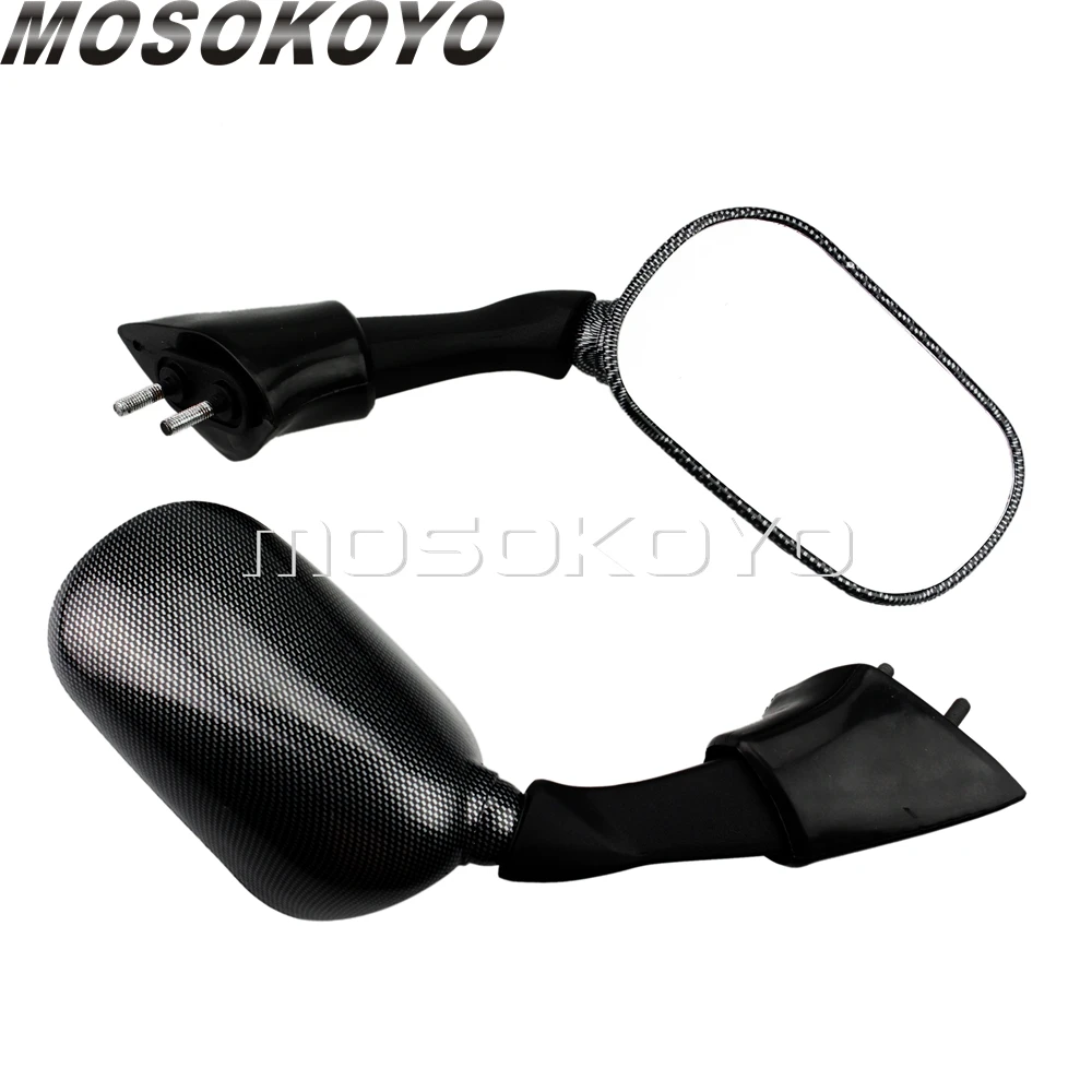 Мотоцикл левая+ правая задняя сторона зеркала для Yamaha FJR 1300 FJR1300 2003-2004 2005 черное зеркало заднего вида