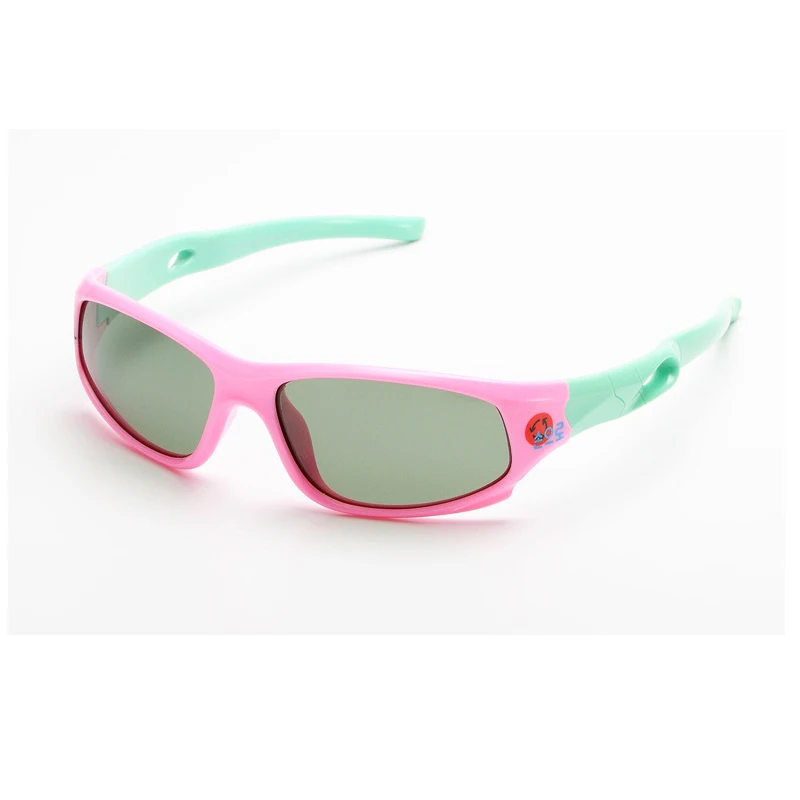 Kids Glasses 1 TWTOPSE УФ Защита Поляризованные спортивные солнцезащитные очки для детей анти-УФ TR90 Велоспорт велосипед велосипедные очки для подарок для мальчика девочки - Color: Kids Glasses 1