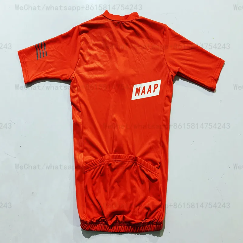 Maap pro team версия Велоспорт Джерси Сверхлегкий короткий рукав НАБОРЫ mtb велосипед camisa ciclismo Майо эластичная лента шорты