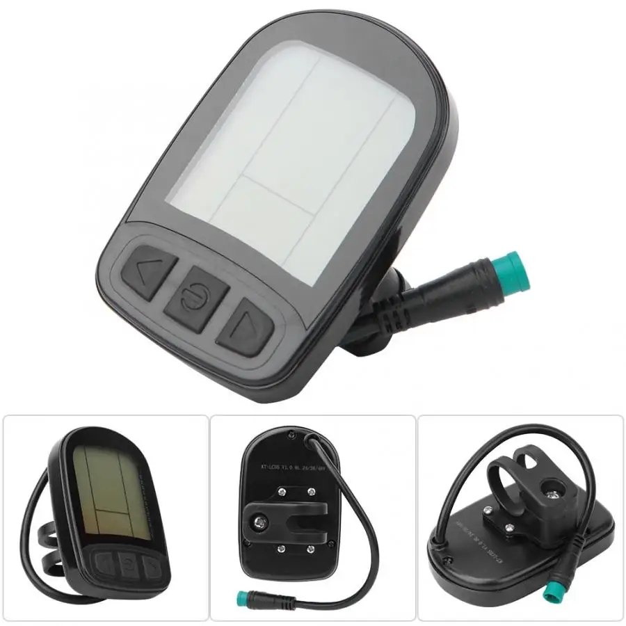 Панель управления для электровелосипеда KT-lcd 5 ЖК-дисплей с водонепроницаемым разъемом для модификации велосипеда аксессуары для электровелосипеда