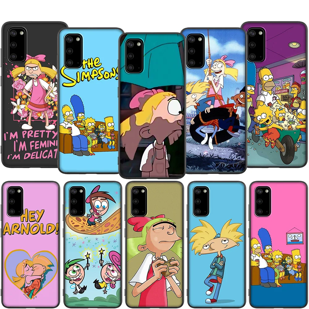 Lavaza Hey Arnold Soft Silicone Case for Samsung A01 A11 A21 A41 A2 Core A20e A70s J4 J7 Duo J6 J8 Plus Prime 2018 | Мобильные