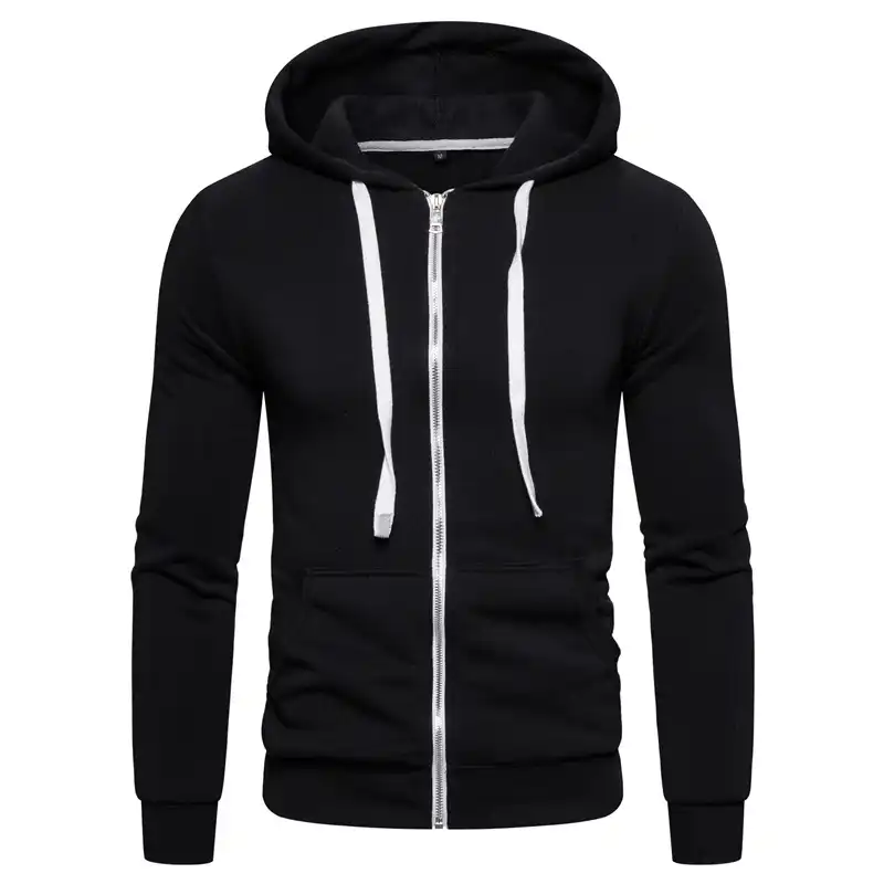 thick cotton hoodie mens