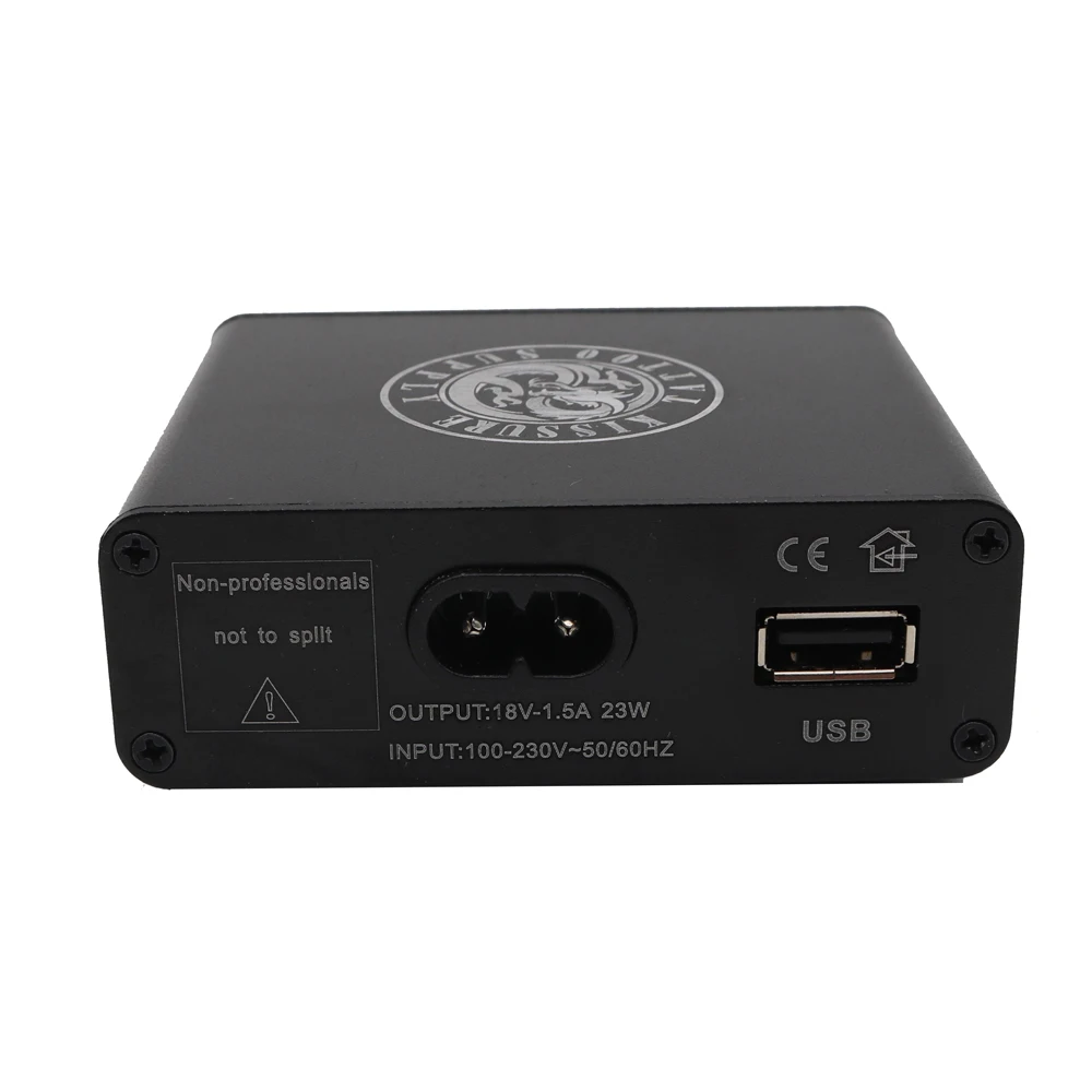 KISSURE мини lcd тату машина силовой трансформатор напряжения светодиодный цифровой цветной блок для тату машины питания