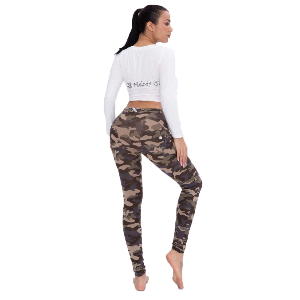 Melody Camouflage Active Leggings Camo Gym Leggings Tights Womens Skinny Seamless Best Shapewear Plus Size Full Length