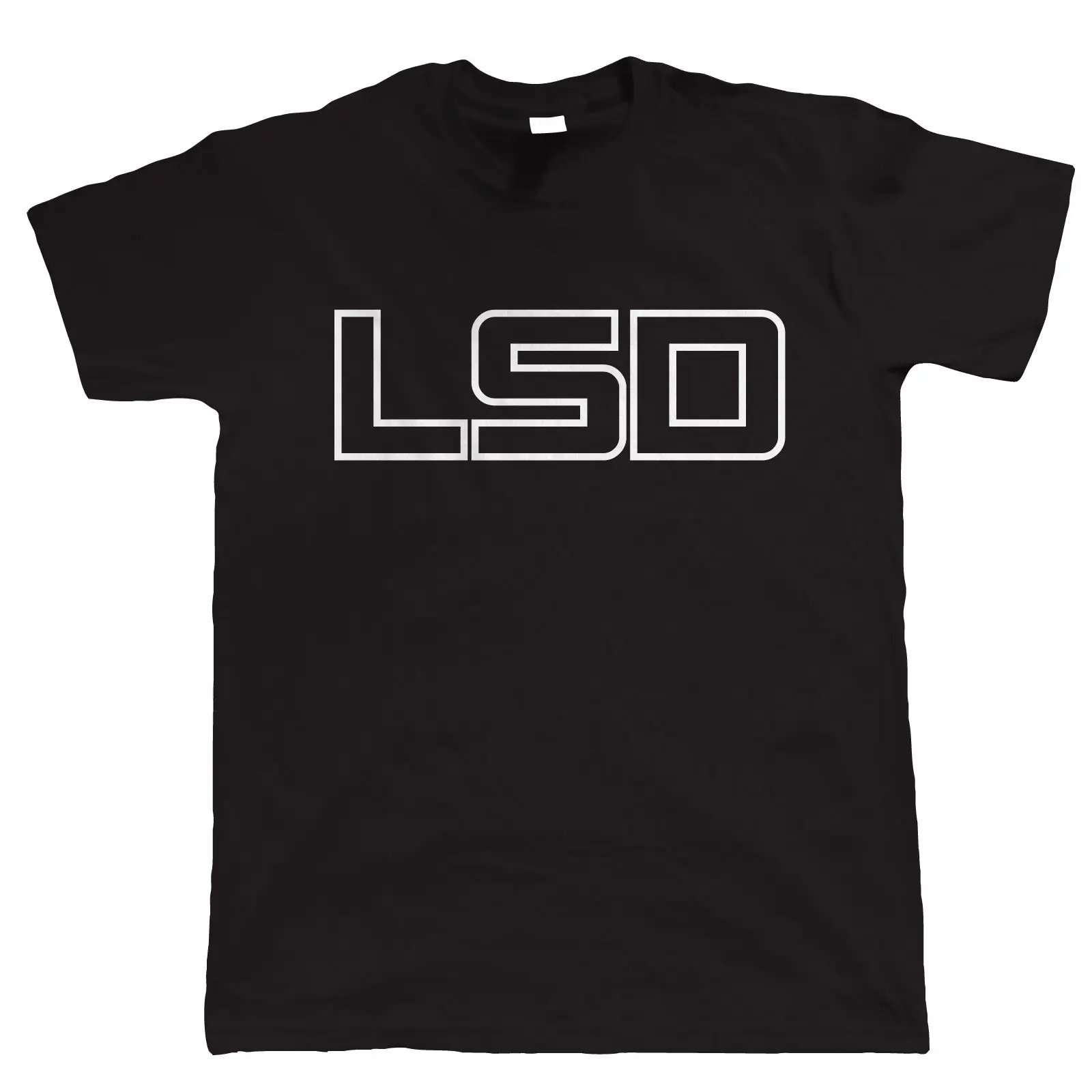 LSD Drift or Drag Racinger Mens T Shirt Summer Short Sleeves Cotton T-Shirt Top Tee Cartoon Hip Hop Plus Size |