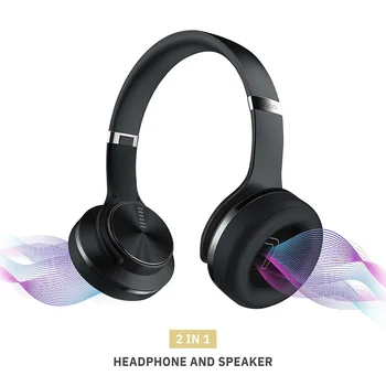 

SODO V5 Wireless Headphones 2 in 1 Bluetooth 5.0 Headphones Over Ear Sports Headset EQ Mode with Microphone for PC Mobile Phone