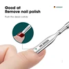 MR.GREEN Cuticle Pusher Double Ended Nail Polish Remover Manicure Pusher Tool Nail Dirt Cleaner Stainless Steel Dead Skin Pusher ► Photo 3/5