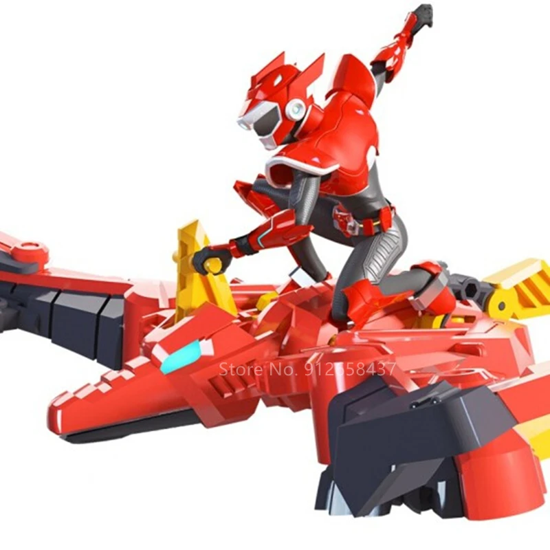 ミニフォーススーパー恐竜パワーロボット変換アクション