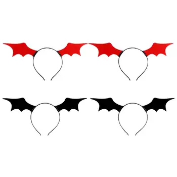 

2pcs Lovely Creative Bat Wings Halloween Headband Headdress Christmas Party Ornaments Headwear for Girls Party Halloween