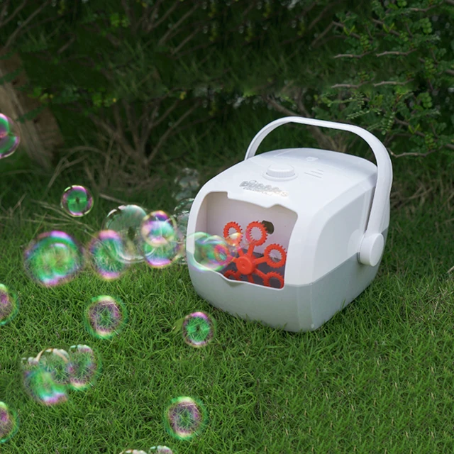 Automatic Bubble Machine Funny Blower Maker Portable Kids Baby Electric Outdoor Summer Party Toys Children Gift 6