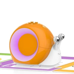 Robobloq Robot de codificación con tarjeta de rompecabezas para niños de 3 a 8 años, Qobo, STEM preescolar, juguetes educativos interactivos, cognición y lógica