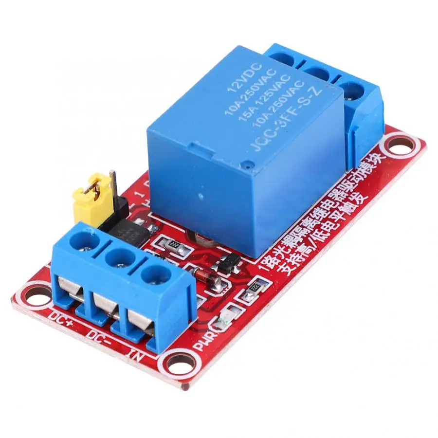 Релейный модуль 4 шт 12V 1 канальный релейный с Оптрон высокого/низкий уровень