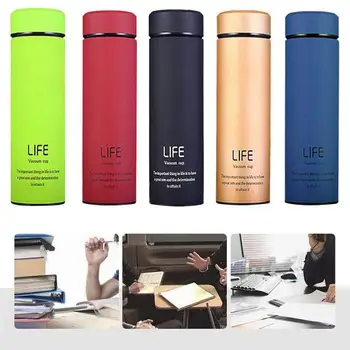 

Thermos Tea Vacuum Flask With Filter Stainless Steel 304 Thermal Cup Coffee Mug Water Bottle Office Business Home Thermo