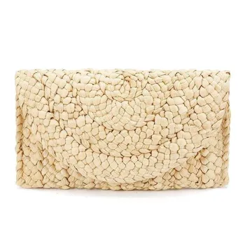 

Women's Hand Bag Straw Woven Casual Briefcase Bag Luxury Handbags Women Bags Designer