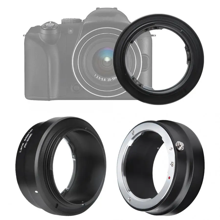 Для PK-EOSR металлическое переходное кольцо для Pentax PK Крепление объектива подходит для Canon EOS R полная Рамка беззеркальная камера Объективы адаптер
