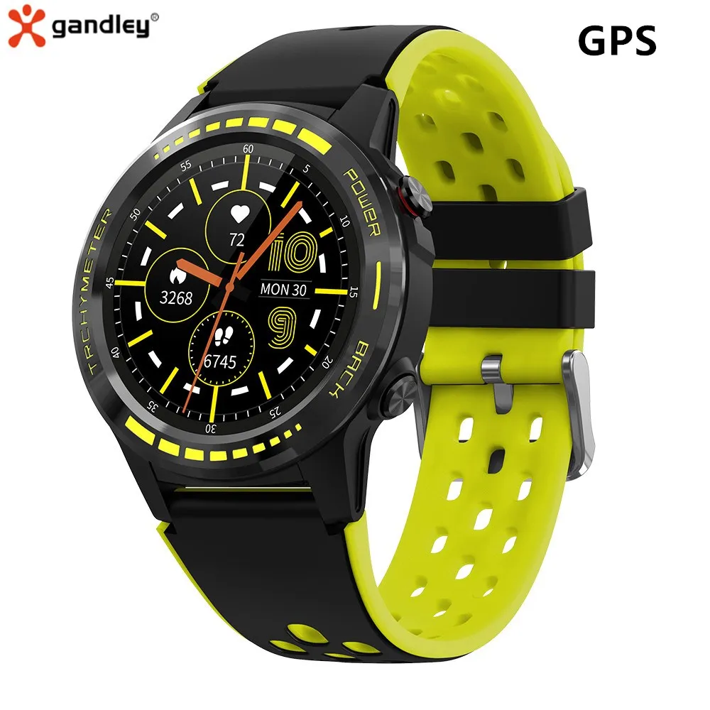 Смарт-часы GANDLEY M7 с полностью сенсорным экраном GPS поддержкой Bluetooth звонка
