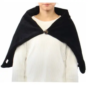 

5V 4W Winter USB Electric Heating Shawl Thicken Plush Heated Blanket Pad Warmer