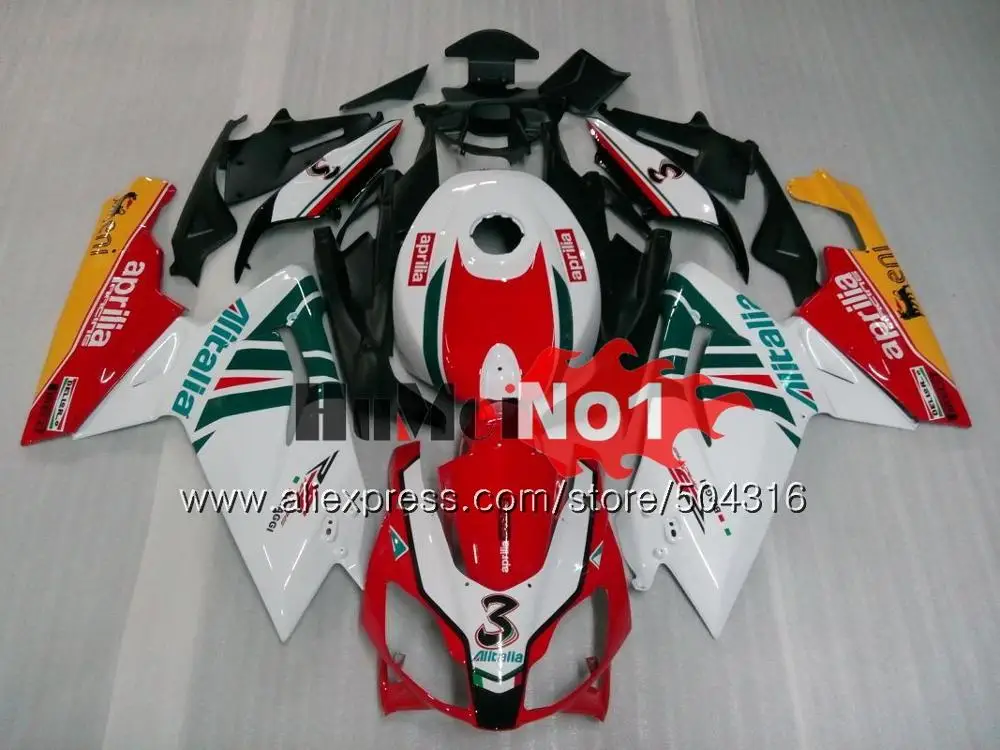 Инъекции для Aprilia RS 125 RS125R RSV125 R 35MC. 112 красный, белый RS-125 2012 2013 RS125 для детей возрастом 12, 13, 14, 15, 16 обтекатели - Цвет: No. 9