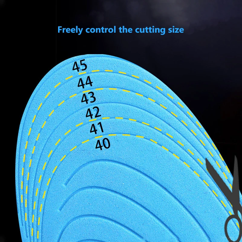 Memory Foam Insoles For Shoes Sole Deodorant Breathable Cushion Running Insoles For Feet Man Women Orthopedic Insoles - Image 6