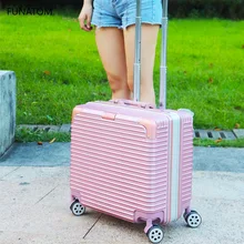 18 дюймов ABS+ PC чемодан для путешествий, чемодан на колесиках, сумка на колесиках для путешествий, Детская багажная сумка