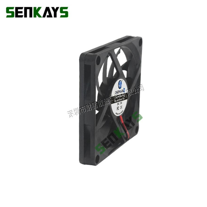 Ventilador de Refrigeração Usb Ultra-fino Cpu do Computador Laptop 2pin 8010 80 mm 80*80*10 mm dc 5v 12v 24v - Imagem 3