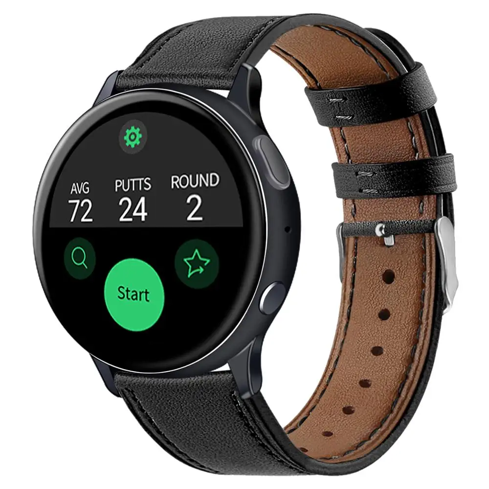 20 мм 22 мм совместим с galaxy watch 42 мм/Active 2 40 мм 44 мм/gear спортивные полосы для galaxy watch 46 мм gear s3 frontier ремешок