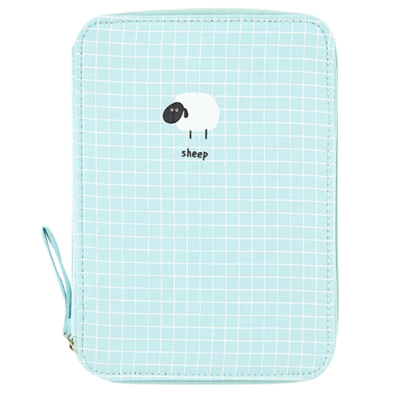 Light Blue Кавайный чехол для карандаша многофункциональный ящик для хранения объемный пенал коробка Студенческая подарочная сумочка милая для Ipad Телефон школа Statio - Цвет: Light Blue