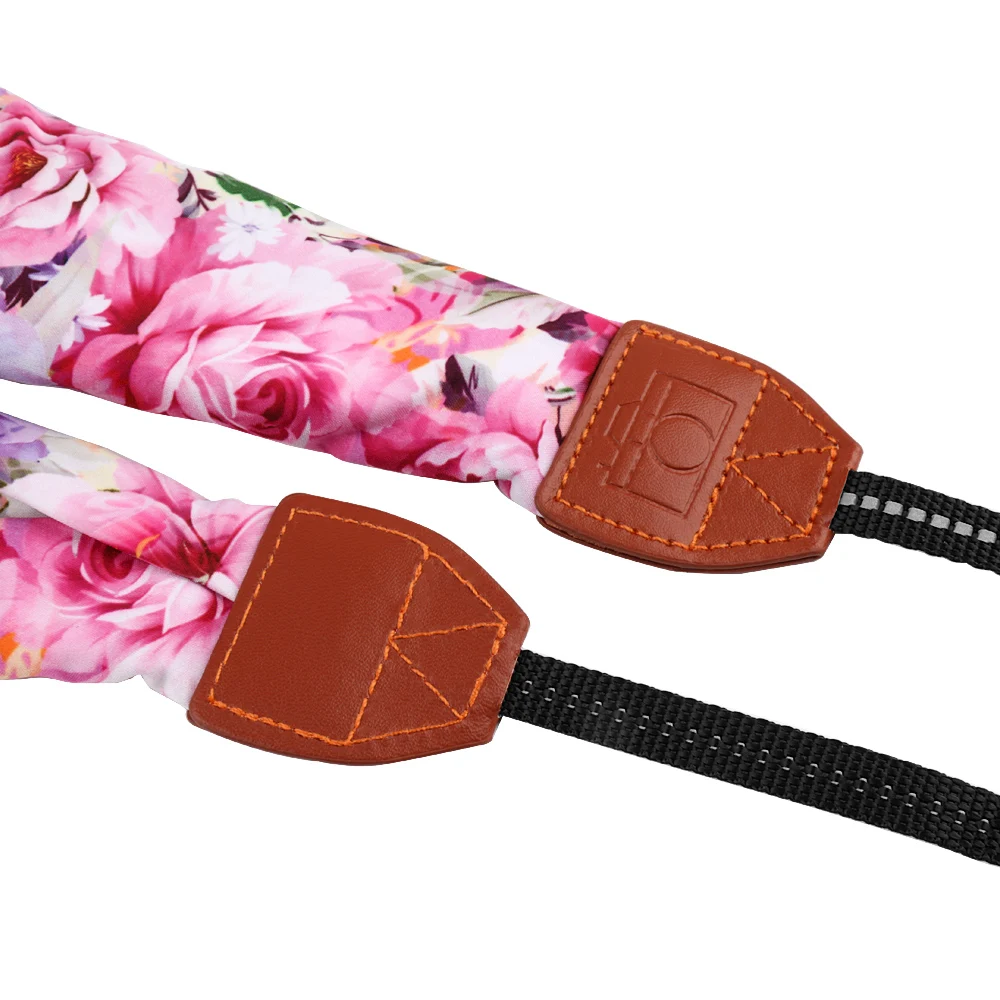 Универсальный Регулируемый плечевой шейный ремень для DSLR камеры ткань