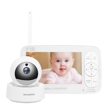 

5.0" Wireless Video Color Baby Monitor with LCD 2 Way Audio Talk Night Vision Surveillance Security Camera Babysitter