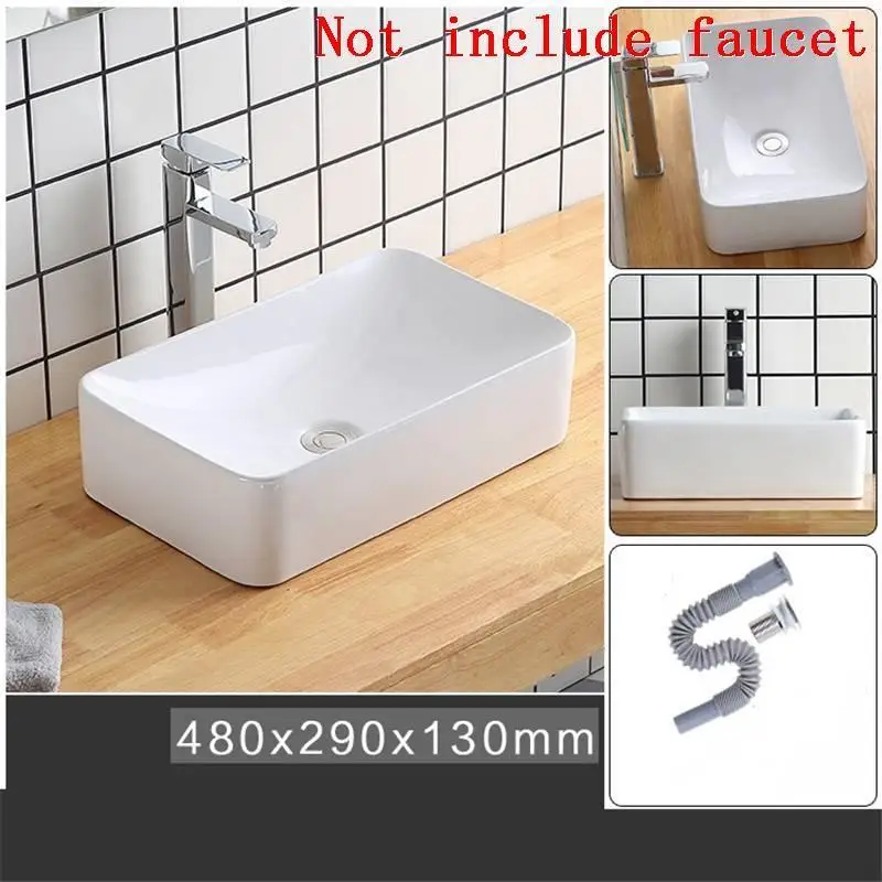 MODEL L Evier Bassin сосуд Waschbecken Sobre Encimera Fregadero Da Appoggio Waschtisch Para Lavabo Cuba Pia Banheiro раковина для ванной комнаты - Цвет: MODEL L