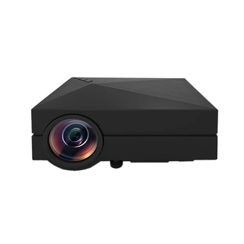 

YG510 for Home Theater Movie Video Portable Projector LED Projector with HDMI Home HD 1080P Projector Built-In Speakers EU Plug