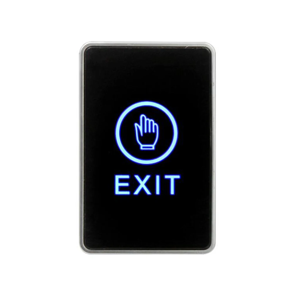 Botão Push Touch Exit Release for Access Control System, Home Security Protection com LED Indicator