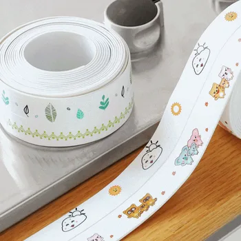 

Caulk Strip Waterproof Self Adhesive Caulking Tape PVC Adhesive Caulk Kitchen Bathtub Shower Toilet Sealing Strips Accessories