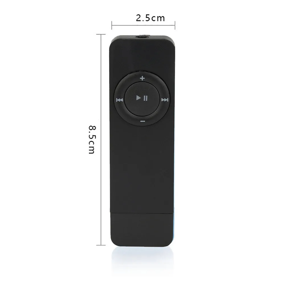 Портативная полоса Спорт без потерь звук музыкальный медиа MP3 плеер Поддержка Micro TF карта музыка MP 3 Walkman MP 3 плеер FM радио