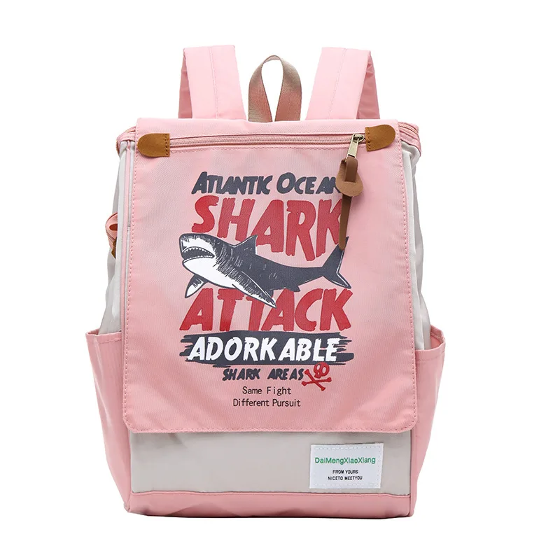 

2019 HotJIULIN Korean canvas color female student high school college student bag backpack