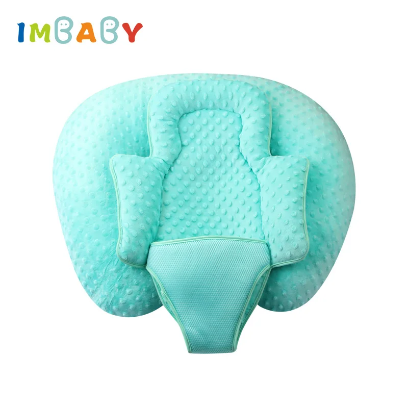 IMBABY многофункциональная подушка для грудного вскармливания подушка для младенца против скатывания плоская подушка для головы подушка для новорожденного шеи