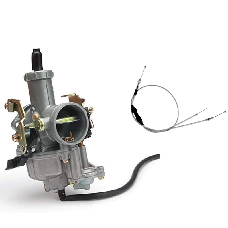 PZ30 30mm Carburetor Accelerating Pump Racing for 200Cc 250Cc Keihin ABM IRBIS TTR 250 with Throttle Cable | Автомобили и
