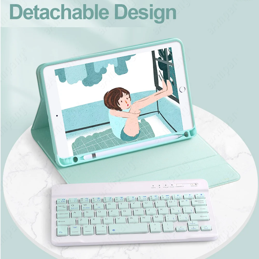 Apple iPad 6th 32GB・ペンシル・保護フィルム・キーボードケース