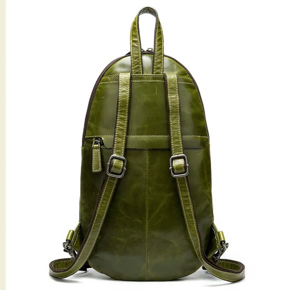 Lukegaer масло воск кожаный рюкзак шляпа форма для женщин Backbags специальные подарки Сумки на открытом воздухе Высокое качество