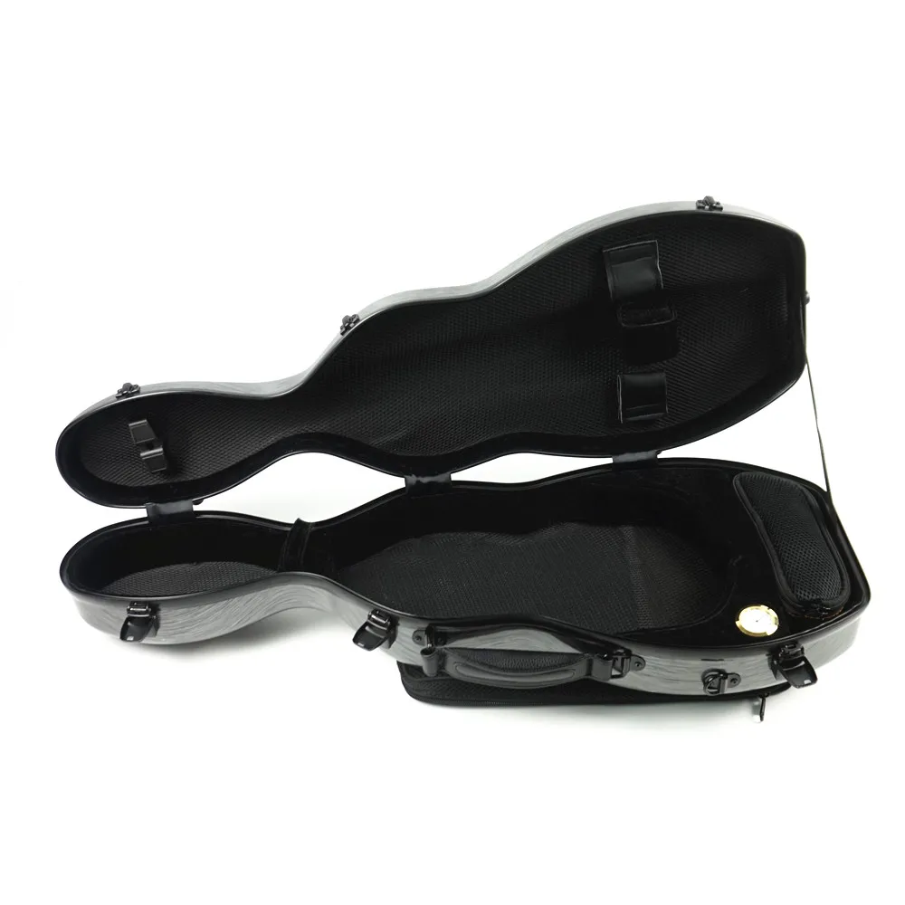 Высокоэффективный Жесткий Чехол для скрипки с чехлом в форме виолончели чехол 4/4