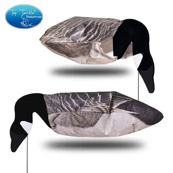 

Factory Price Custom Tyvek 2D Feeder Flocking Head Canada goose windsock Decoy For Hunting Sock Canada Geese