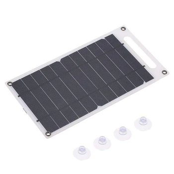 

Solar Panel Charger USB Port Portable High Power Paper Shaped Monocrystalline Silicon for Cell Phone RV Camping