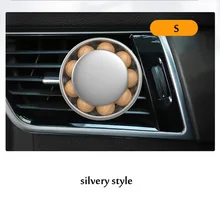 ONEWELL освежитель воздуха в автомобиль солнцезащитный козырек твердый ароматерапия автомобиль деревянные бусины освежитель воздуха украшения