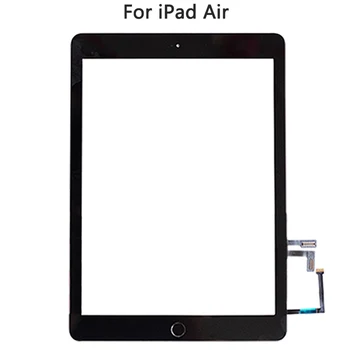 

New For iPad Air 1 Touch Screen For iPad 5 A1474 A1475 A147 Touch Sensor Panel Digitizer Front Glass With Home Button