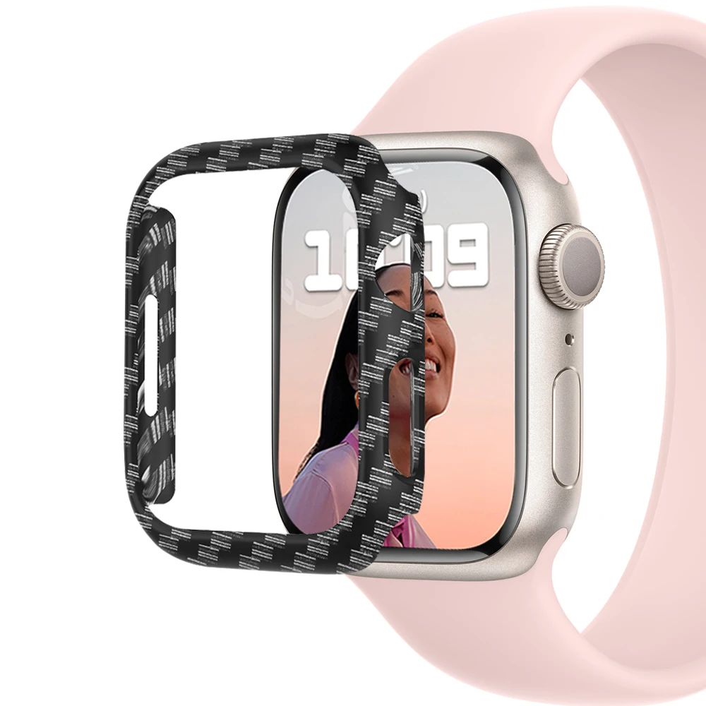 Cover for Apple Watch  45mm 41mm  44mm  40mm 42mm 38mm Shock-Proof Resist Bumper Protective Case for iWatch SE 7 6 5 4 3 2 1