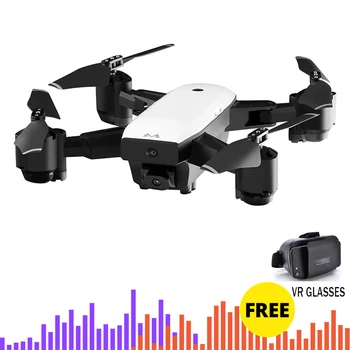 

Folding RC Drone Quadcopter Drones with Camera HD 1080P Wifi FPV Quadrocopter Altitude Hold Headless Mode Dron 20 Mins Fly Time