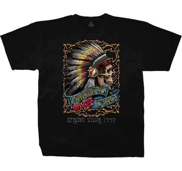 Grateful Dead/Весенняя футболка 1990 года M L XL 2XL новая официальная | Мужская одежда